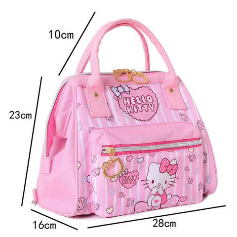 Женские рюкзаки Hello kitty с рисунком из мультфильма, детская модная вместительная сумка, сумки для мам, сумка для переноски 1005002948737124