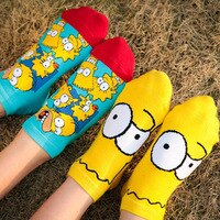 Новинка 2021, новые смешные Веселые женские носки с забавным мультяшным рисунком, счастливые носки в стиле Харадзюку, хип-хоп, женские носки из чесаного хлопка 1005002948971748