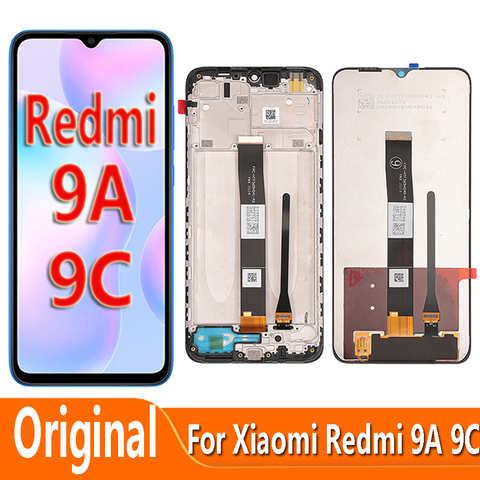 ЖК-дисплей 6,53 дюймов для Xiaomi Redmi 9A 9C NFC, сменный сенсорный экран, дигитайзер в сборе, M2006C3MG, M2006C3MT, M2006C3MNG, оригинал 1005002955739903