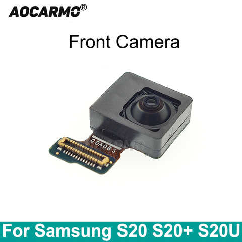 Aocarmo для Samsung Galaxy S20 S20 + 5G Plus S20Plus S20U Ultra модуль фронтальной камеры гибкий кабель 1005002973306046
