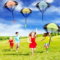 Детский аттракцион с парашютом, развивающая игрушка для детей, с фигуркой солдата, забавная спортивная игра на открытом воздухе, детская игра 1005002973548462