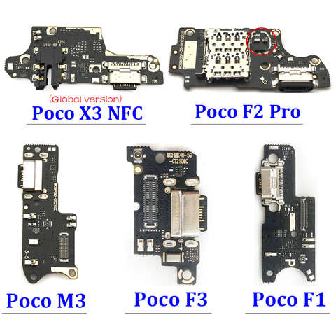 Новинка для Xiaomi Poco X3 Pro X3 NFC M3 F1 F2 Pro F3 M4 X4 Pro 4G USB порт зарядное устройство док-станция разъем зарядная плата гибкий кабель 1005002978639326