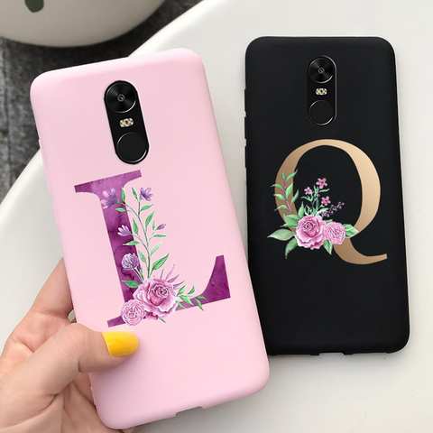 Милый чехол с буквами ABC для Xiaomi Redmi Note 4X, Note 4, мягкие тонкие силиконовые чехлы для телефонов Xiaomi Redmi Note 4 X Note4X, задняя крышка 1005002983620271