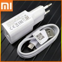 Оригинальное зарядное устройство Xiaomi Redmi note 7, 18 Вт, европейские настенные зарядные устройства, адаптер, 2 А, кабель USB Type-C для POCO F2 MIX 3, Redmi note 7, 8, 8a, 9 1005002987675590