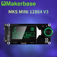 Makerbase MKS MINI12864 V3 вставка SD-карты боковой ЖК-дисплей смарт-экран Запчасти для 3D-принтера MKS SKR VORON mini 12864 1005002998072234