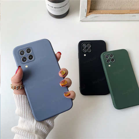 Чехол для Samsung Galaxy M22, чехол для Samsung M22 M 22, силиконовая задняя крышка из ТПУ, противоударный мягкий чехол для Samsung M 22 M22, чехлы 1005003002053252