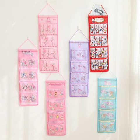 Sanrio, настенная подвесная сумка Hello Kitty, ювелирная подвесная сумка, мультяшная сумка, подвесная сумка для общежития 1005003010591943
