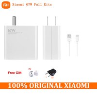 Оригинальное быстрое зарядное устройство Xiaomi Mi 67 Вт для Xiaomi 11 Pro и Xiaomi 11 Ultra, полностью заряженное, 36 минут, для ноутбука air 13,3 1005003026385605