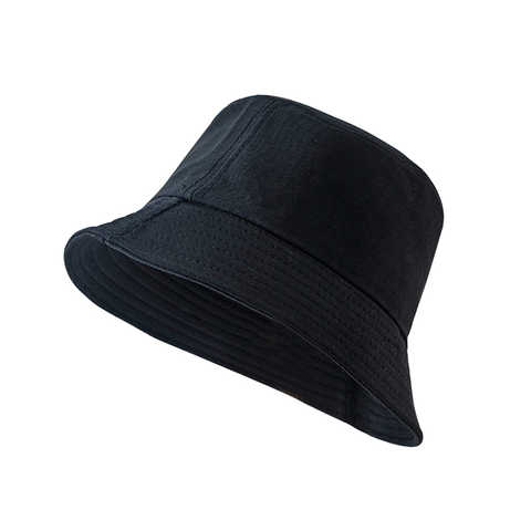 Панама в стиле унисекс, однотонная шапка в стиле хип-хоп, пляжная шляпа от солнца, для мужчин и женщин, черная, белая 1005003027234620