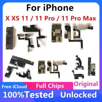Разблокированная материнская плата для iPhone 11 11 Pro 11 Pro Max, материнская плата с поддержкой обновления ОС, полные чипы с/без лица X XS Max 1005003027959343