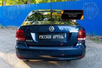Спойлер крышки багажника для Volkswagen Polo 2009-2019. Тюнинг накладка аксессуар на кузов. Запчасти для стайлинга АБС-пластик 1005003028611672