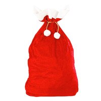 Красный Подарочный пакет с Санта-Клаусом 70x50 см, большие высококачественные бархатные супер мягкие мешки для конфет, новогодний подарок с Санта-Клаусом 1005003037280291