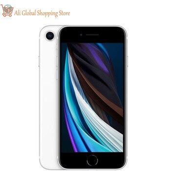 Оригинальные разблокированные сотовые телефоны Apple iPhone SE 2020 SE2 4,7 дюйма ОЗУ 3 Гб ПЗУ 64/128/256 ГБ IOS A13 Bionic Fingerprint 4G LTE 12 МП 1005003038799689