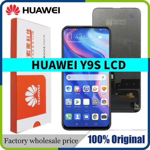 Оригинальный дисплей 6,59 дюйма для Huawei Y9S, ЖК-дисплей с сенсорным экраном и дигитайзером в сборе, Замена для Huawei Y9 s, STK-L21 Lcd 1005003045609840