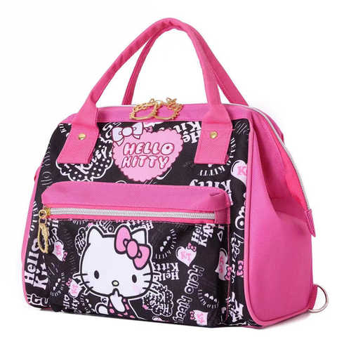 Женские рюкзаки Hello kitty с рисунком из мультфильма, детская модная вместительная сумка, сумки для мам, сумка для переноски 1005003047303161