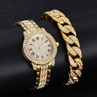 Часы наручные стразы женские с бриллиантами, брендовые золотистые 1005003065673528