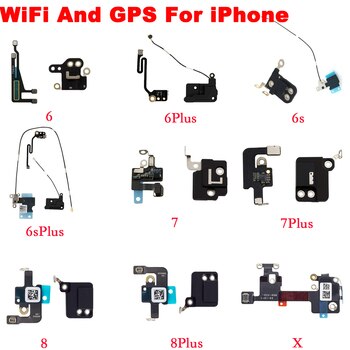 Антенна WiFi сигнальный гибкий кабель + крышка GPS Замена для iPhone 6 6P 6s 6SP 7 7P 8 8 Plus X 1005003069878470