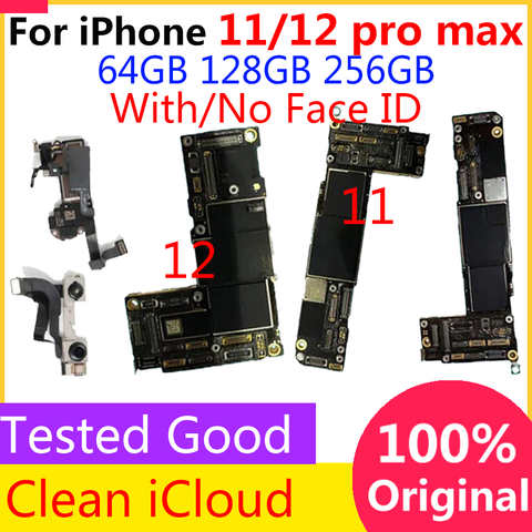 100% оригинальное обновление IOS для iPhone 12 и 13 Pro Max материнская плата с распознаванием лица разблокированная логическая плата полные чипы Бесплатный iCloud 1005003070408000
