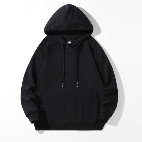 Толстовка мужская оверсайз KKSKY, базовый пуловер из хлопка, однотонная уличная одежда в стиле хип-хоп, черная белая одежда 1005003075942861