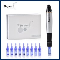 Dr Pen Ultima A1 с 12 шт. игл в комплекте, Дерма-ручка проводная, мезотерапия для лица, косметическое устройство 1005003077358983