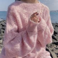 Белый шикарный пуловер из мохера, свитер, осень 2021, свитер с длинным рукавом, повседневный пуловер с круглым вырезом, женский джемпер, милый свитер 1005003081815912