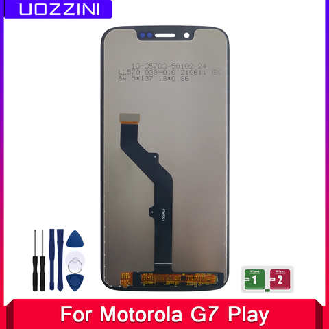 Сменный ЖК-дисплей для Motorola Moto G7 Play XT1955, xtfrp, сенсорный экран, дигитайзер в сборе для G7 Power/G7/G7 Plus, ЖК-дисплей 1005003082099285