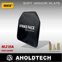 Aholdtech ME оригинальная ISO NIJ IIIA 3A легкая мягкая Броня пуленепробиваемая баллистическая пластина для армии боевой полиции 10x12 1005003089092402