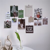 Декоративная открытка Ins в скандинавском стиле, простой стильный домашний декор, настенная наклейка, креативная открытка «сделай сам», реквизит для фото, 6 листов 1005003092881191