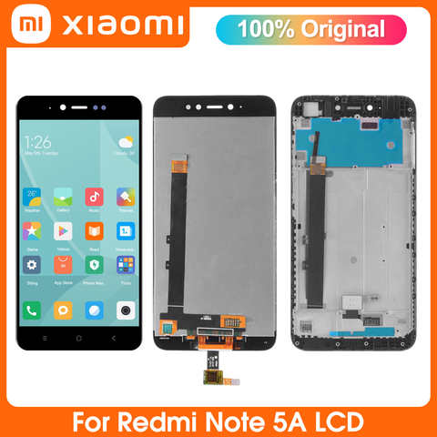 ЖК-дисплей 5,5 "для Xiaomi Redmi Note 5A с сенсорным экраном и дигитайзером в сборе, замена для Note5A Prime Y1/Y1Lite, оригинал 1005003097455929