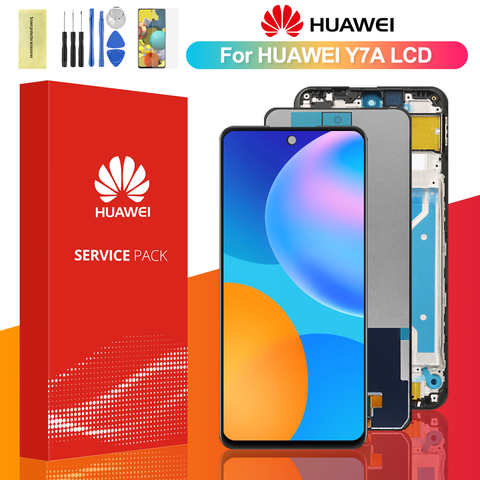 6,67 ''оригинальный для Huawei P Smart 2021 телефон ЖК-дисплей сенсорный экран дигитайзер в сборе для Huawei X10 Lite Y7A ЖК-дисплей 1005003101762385