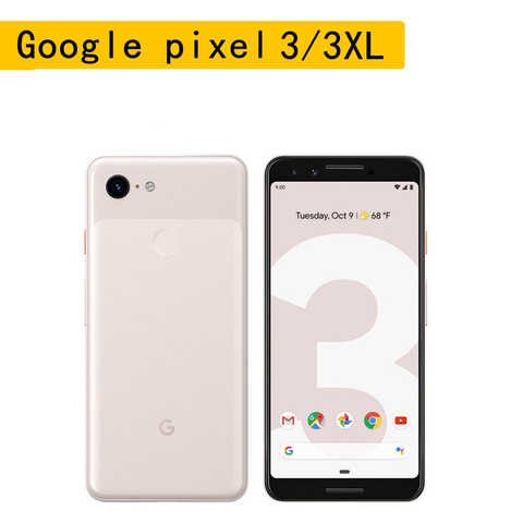 Оригинальный смартфон Google Pixel 3 3XL, телефон с экраном 845 дюйма, Восьмиядерный процессор Snapdragon 128, 4 Гб 64 Гб 5,5 ГБ, Andorid 9 1005003103543967