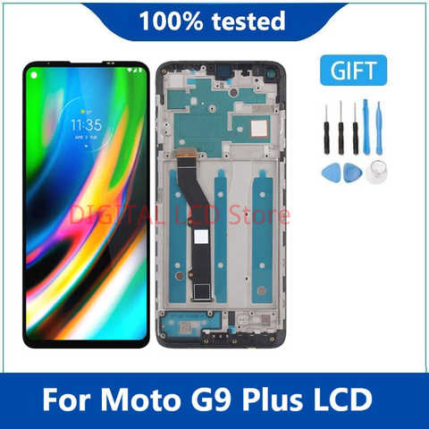 Оригинальный ЖК-дисплей 6,81 дюйма для Motorola Moto G9 Plus XT2087-1 -2, сенсорный экран, дигитайзер в сборе, замена для Moto G9Plus LCD 1005003107881924