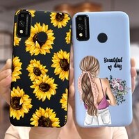 Чехол для Samsung Galaxy M21, M31, M51, M21s, M31s, M30s, мягкие силиконовые Милые Мультяшные чехлы с подсолнухом для Samsung M51, M, 21 s, чехол 1005003117410053