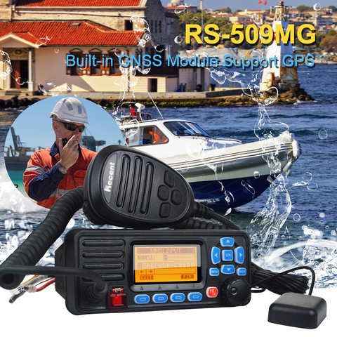 Портативная рация, рабочая функция, GPS позиционирование, VHF, морской трансивер IPX7, водонепроницаемая 25 Вт, морская радиостанция DSC 1005003123782841