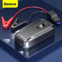 Пусковое устройство Baseus, 20000 мА ч, 12 В, 2000 А 20000mAh 10000mAh Jump Starter Power Bank 2000A 1000A 12V Портативный Автомобильный Аккумулятор Стартер Аварийный АВТО Усилитель Пусковое Устройство Jump Start 1005003127488245