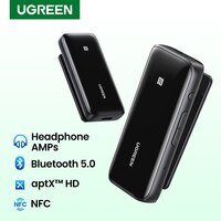 UGREEN Bluetooth 5,0 приемник USB DAC 3,5 мм беспроводной аудио усилитель для наушников NFC aptX HD QCC3034 Bluetooth 5,0 адаптер 1005003127873046