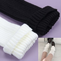 Женские удлиненные японские милые гетры для девочек, вязаные осенние женские разноцветные носки 1005003144992446