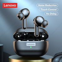 Оригинальные беспроводные наушники Lenovo LP1S TWS, Bluetooth 5,0, водонепроницаемые спортивные наушники, наушники-вкладыши с шумоподавлением и микрофоном 1005003155920016