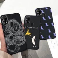 Чехол для Samsung M31 M11 M21 M51 M42 M62 M01 CORE M02, черные крутые Чехлы, мягкий силиконовый чехол для Samsung Galaxy M 21 51 31 11, чехол 1005003162011226