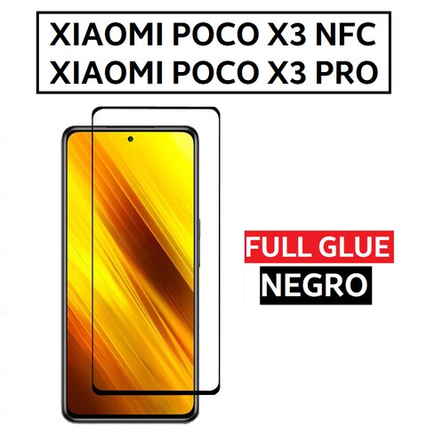 Закаленное стекло с полной проклейкой для XIAOMI POCO X3 NFC - X3 PRO, черный дисплей POCOPHONE 6,67 дюйма, экран X 3 5D 9H 2021 1005003168754936