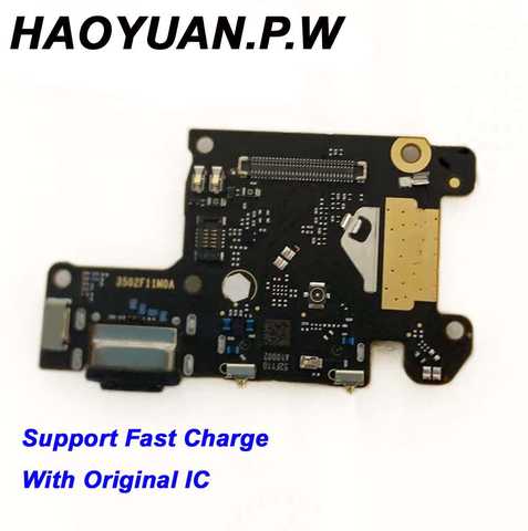 Оригинальный порт зарядки PCB Плата USB зарядная док-станция разъем микрофон гибкий кабель для Xiaomi Redmi K20 K20Pro Mi9T Mi 9T Pro 1005003173836987