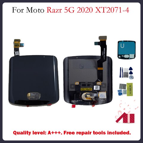 Оригинальный ЖК-дисплей для Motorola Moto Razr Φ 2020 дюймов + дигитайзер сенсорного экрана в сборе, Сменное стекло для Moto Razr 5G 1005003194729770