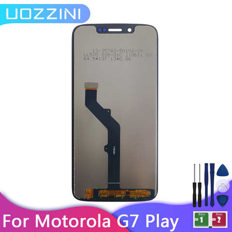 ЖК-дисплей 5,7 ''для Motorola Moto G7 Play, ЖК-дисплей с сенсорным экраном и дигитайзером в сборе, замена для Moto G7 Play, ЖК-экран протестирован 1005003203064934
