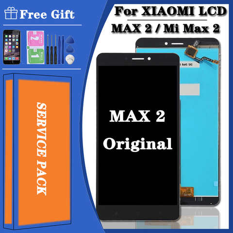 6,44 "оригинальный экран mi max2 для Xiaomi MI MAX 2 ЖК-дисплей с рамкой экран для Xiaomi MI MAX2 ЖК-дисплей с рамкой экран 1005003209418544