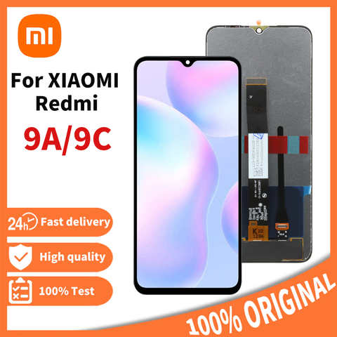 ЖК-дисплей 6,53 "для Xiaomi Redmi 9A с сенсорным экраном и дигитайзером в сборе, экран с рамкой для Xiaomi Redmi 9C, оригинал 1005003209513920
