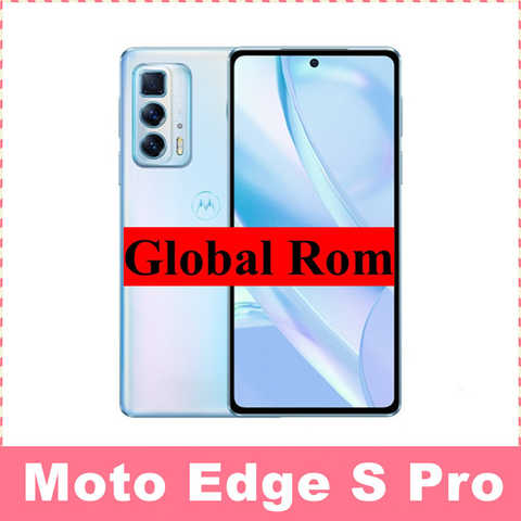 Смартфон Motorola Edge S Pro Edge 20 Pro, Snapdragon 870, 6,7 МП, 144 дюйма, 4500 Гц, мАч, NFC, Android 1005003239216775