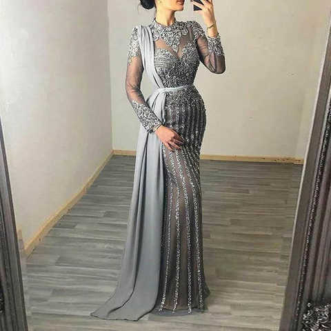 Женское приталенное платье, кружевное асимметричное платье с вышивкой и круглым вырезом, Элегантное свадебное платье 1005003239305109