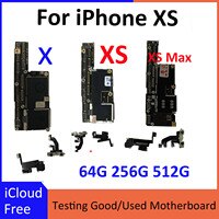 Материнская плата для iPhone X XS Max, хорошая работа, разблокировка, бесплатный iCloud, чистая плата без Face ID, оригинальная материнская плата XR 64 Гб 256 ГБ 1005003241014134