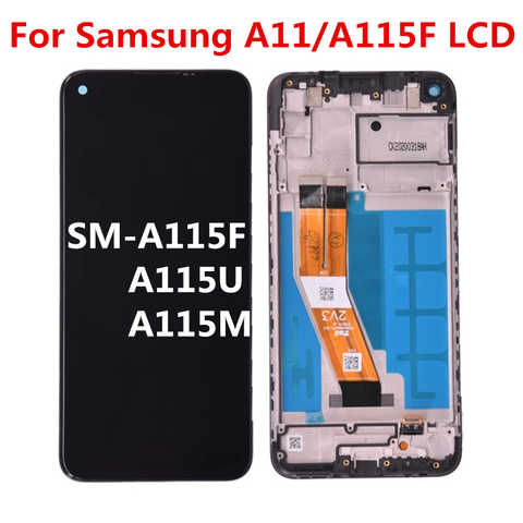ЖК-дисплей для Samsung Galaxy A11 SM-A115M, ЖК-дисплей с сенсорным экраном в сборе для Samsung A115F A115F/DS SM-A115F LCD 1005003248872222