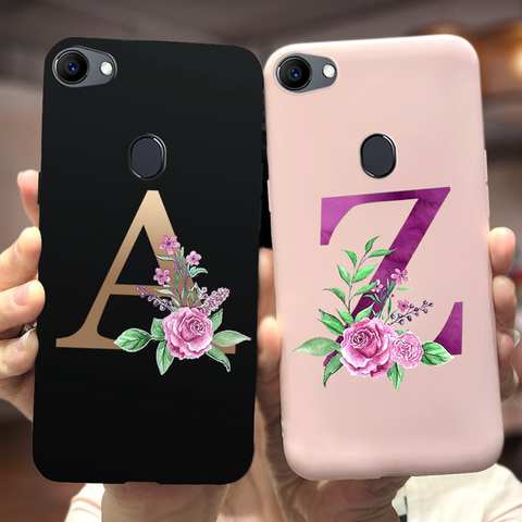 Для Oppo F7 чехол CPH1821 милые буквы Мягкий Силиконовый ТПУ чехол для телефона s для Oppo F5 F7 F9 задняя крышка Oppof7 OppoF9 чехол Fundas Coque 1005003261800351